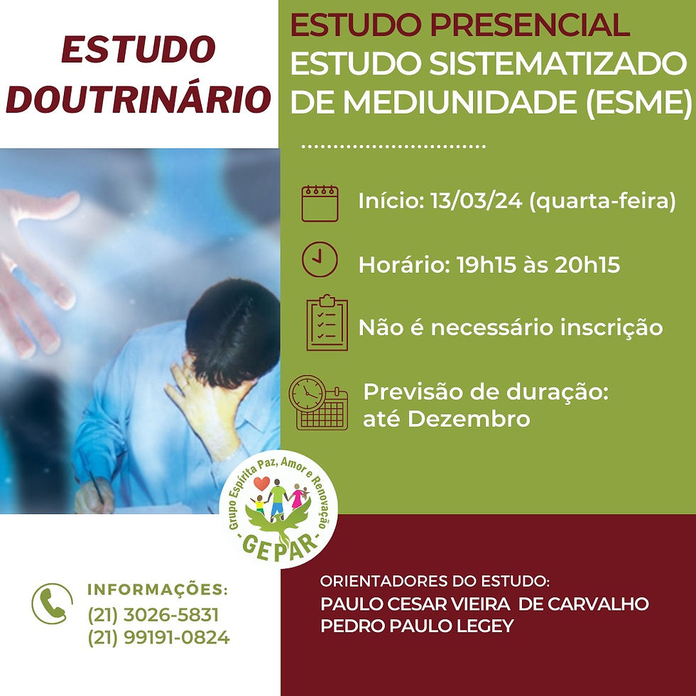 Grupo de Estudo: ESME