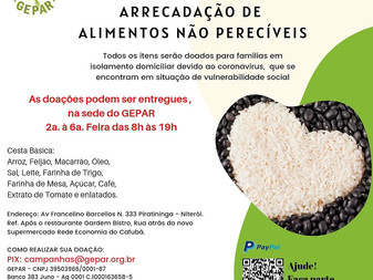 Campanha de Doação de Alimentos para Cesta Básica