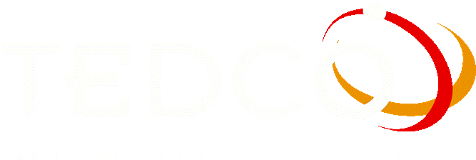 Tedco Final - White Text - Transparent Background.gif