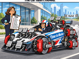 🚗 All Brakes, No Drive 🛑 - PMO Governance Business Agility