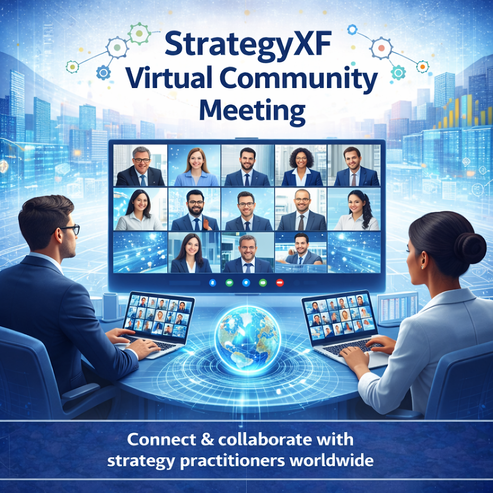 Strategy eXecution Forum: Monthly Communty Meeting