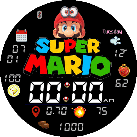 Mario Clock.gif