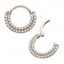 titanium-double-row-prong-set-clear-cz-front-facing-hinged-segment-clicker