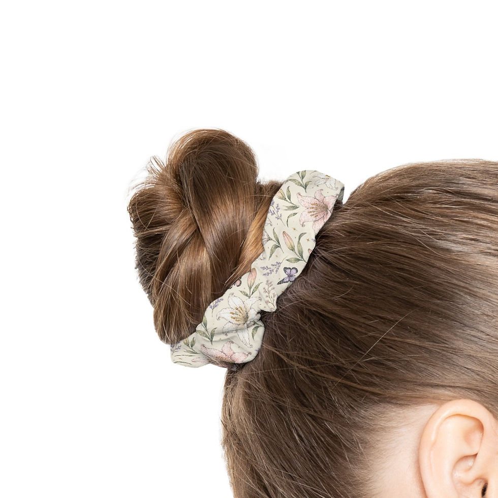 Thumbnail: Matthew 6:28 Consider The Lilies Scrunchie