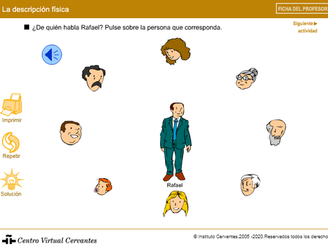 primaria 3º, 4º. repasamos a descrición física das persoas.