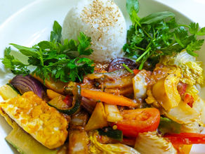 Peanut Coconut Stir-Fry