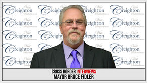 936. Town of Creighton Mayor Bruce Fidler