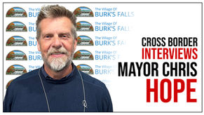 966. Village of Burk's Falls Mayor Chris Hope