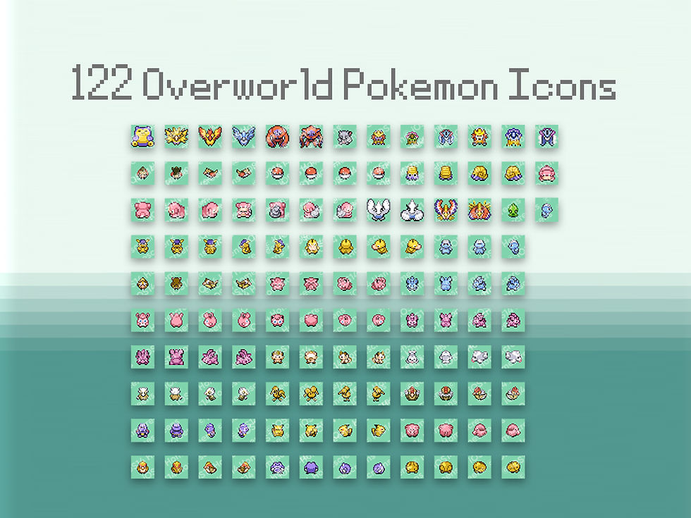 Ios 667 Icons Pokemon Heartgold Soulsilver HGSS iPhone IOS14 - Hong Kong