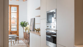 Reportaje Fotográfico de Interiores de un Apartamento en Barcelona calle Nou de la Rambla