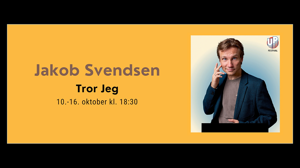 Jakob Svendsen - Tror Jeg