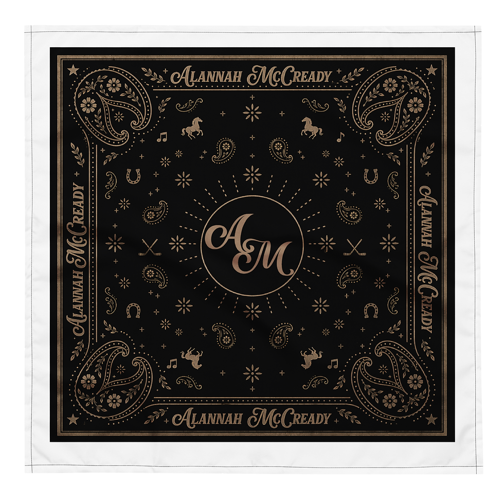 Thumbnail: "AM" bandana