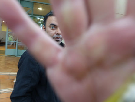 Unemployed Man Seeks Out Opportunities To Push Cameraman Out Of The Way To Feel Important