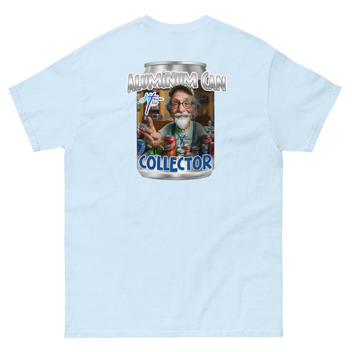 Aluminum Can Collector Haneline Twins Unisex Classic Tee