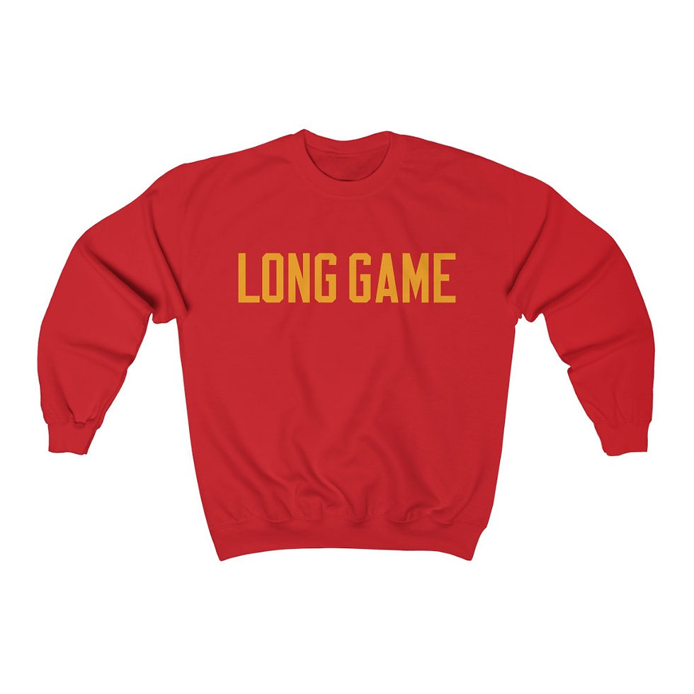 Thumbnail: "Long Game" Unisex Crewneck Sweatshirt
