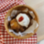 Brisket Gravy served over Mashed Potatoes on Mondays