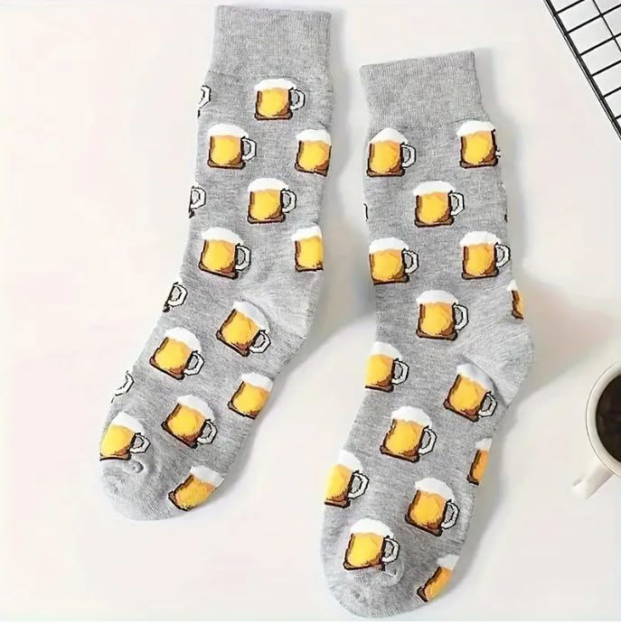 Thumbnail: DJC BOUTIQUE Beer Jug Pint Socks - Size 5-9