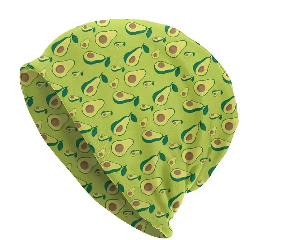 Thumbnail: Chemo Headwear Beanie Hat Avocado