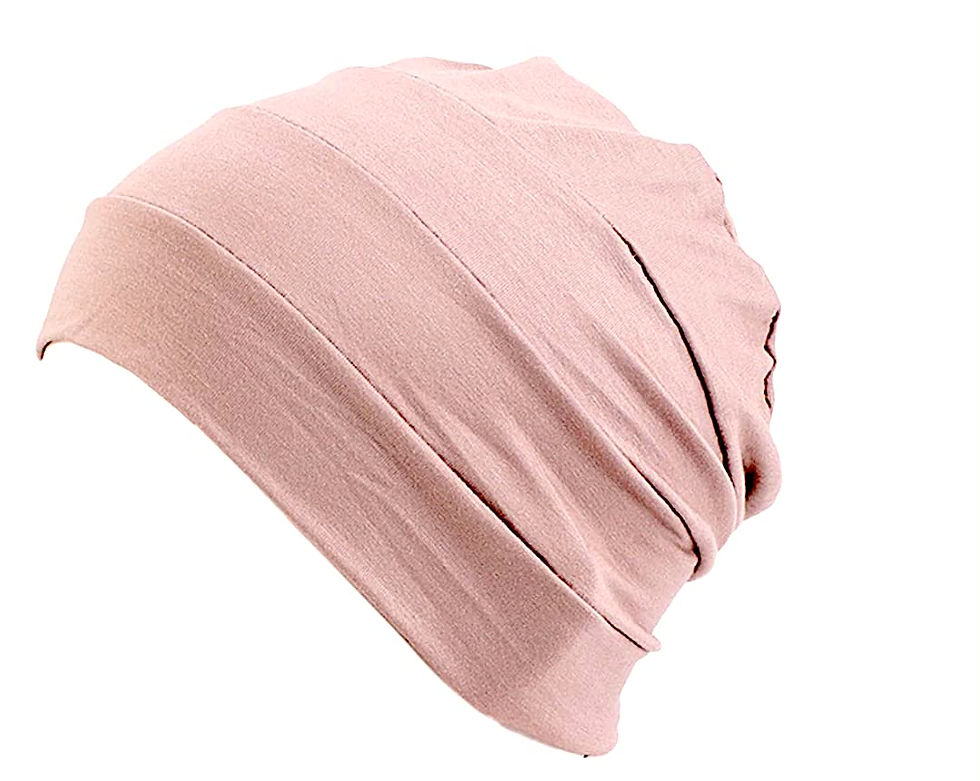 Thumbnail: 2 Pack x Lightweight Slouchy Beanie Hat for Women, Soft Chemo Headwear Cap