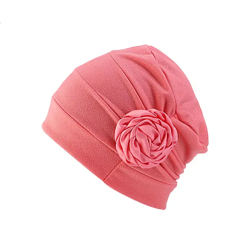 Thumbnail: Flower Embelishment Chemo Hat