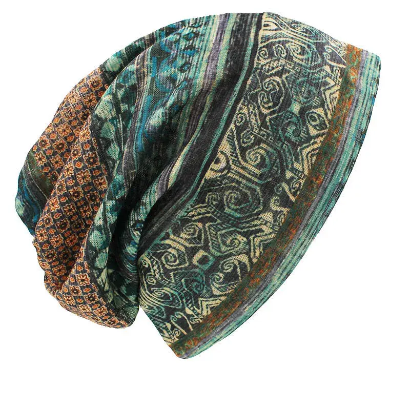 Chemo Headwear Aztec Soft Beanie Hat Cancer Cap