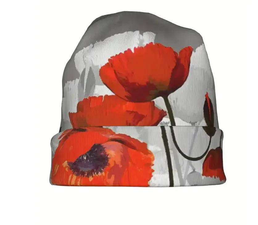 Thumbnail: Poppy Red Cancer Chemo Hair Loss Headwear Ultra Soft