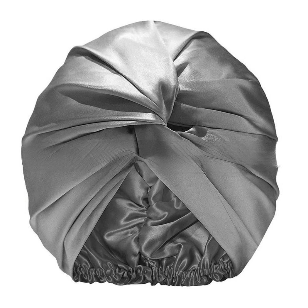 Chemo Headwear Headwrap Turban Bandana. 22 Momme 100% Pure Mulberry Silk Sleep