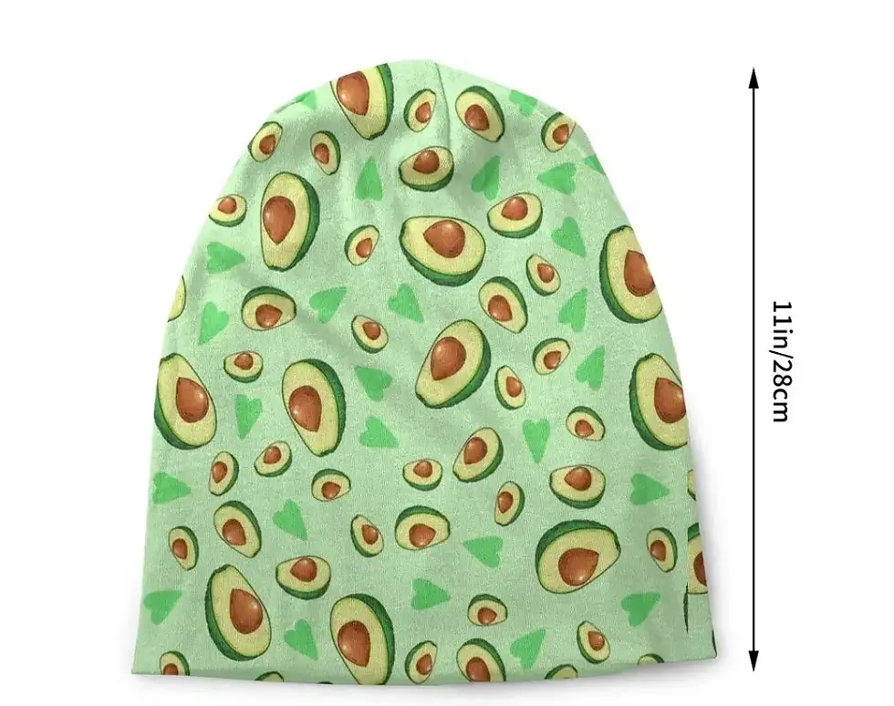 Thumbnail: Chemo Headwear Beanie Hat Avocado
