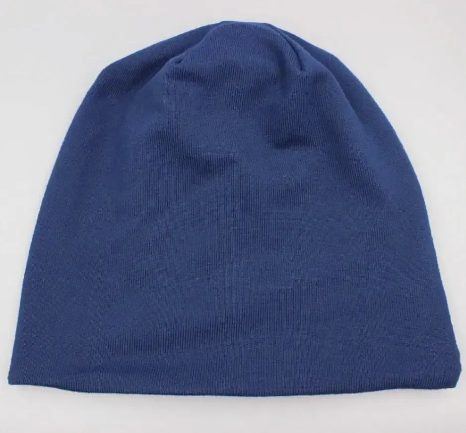 Thumbnail: Chemo Headwear Beanie Hat Soft Lined Jersey Closed
