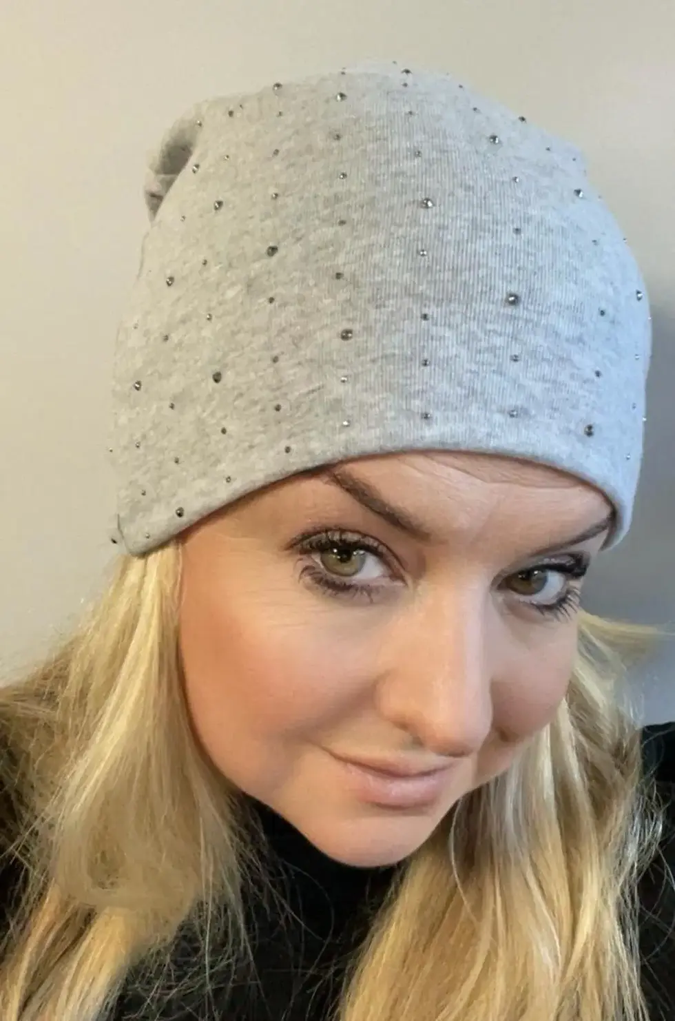 Thumbnail: Chemo Headwear Beanie Hat Sparkly and Soft