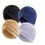 Thumbnail: Chemo Headwear Cancer Turban Scarves, Ribbed Knotted Style Head Wraps for Women