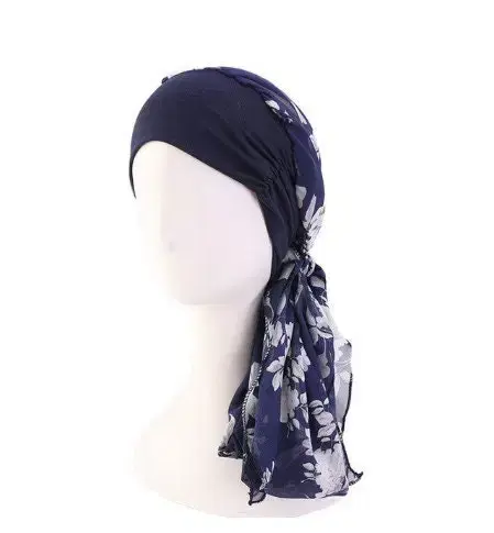 Thumbnail: Sheer Chiffon Pre-Tied Headscarf