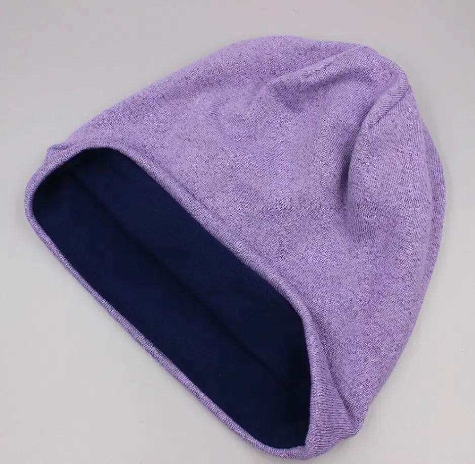 Thumbnail: Chemo Beanie Hat Headwear Cap Warm Fleece Lined