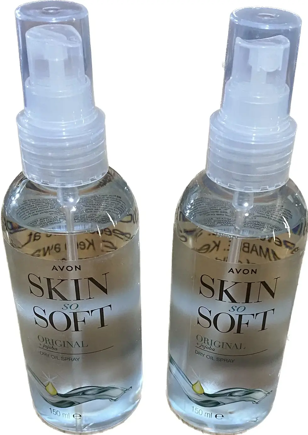 Thumbnail: 2 x Avon Skin So Soft Dry Oil Body Spray Insect Mosquito Mosi Repellant