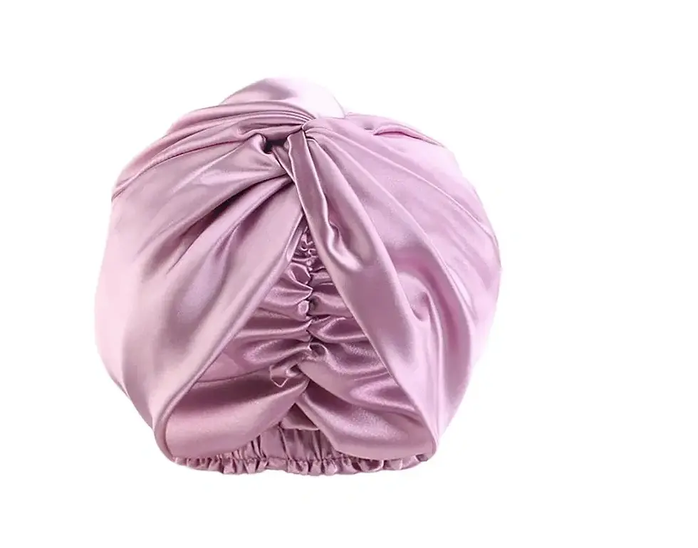 Thumbnail: Satin Chemo Headwear Beanie Sleep Cap Turban Bonnet