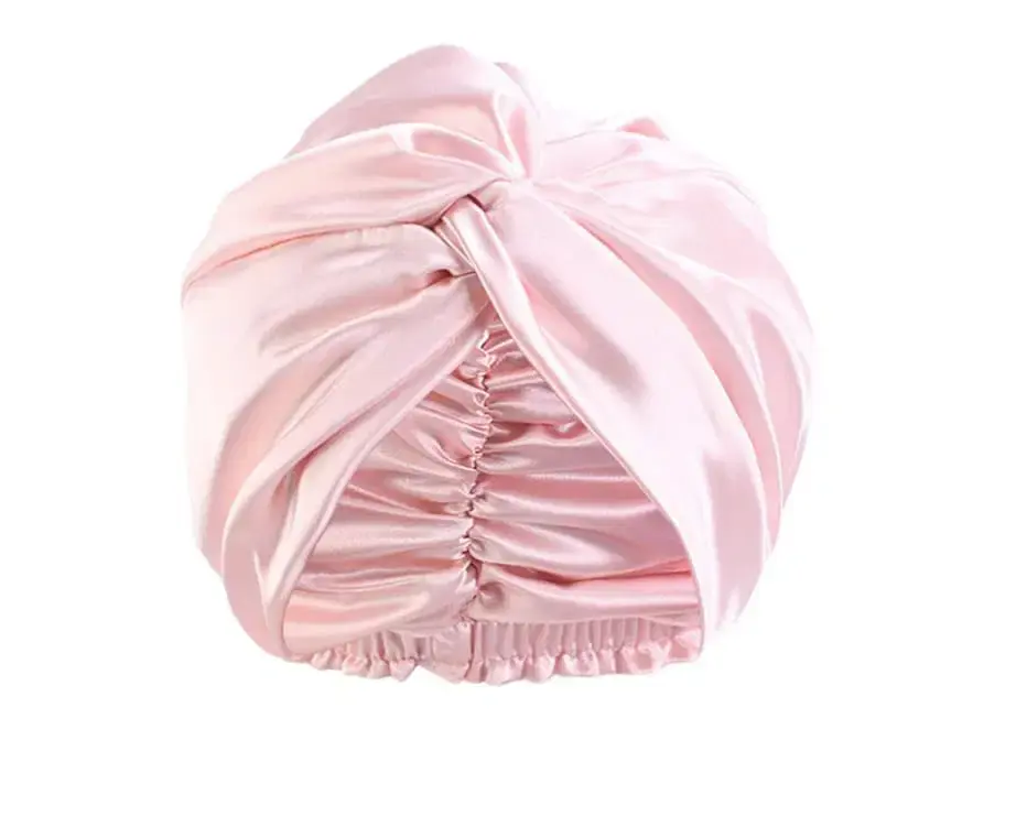 Thumbnail: Satin Chemo Headwear Beanie Sleep Cap Turban Bonnet