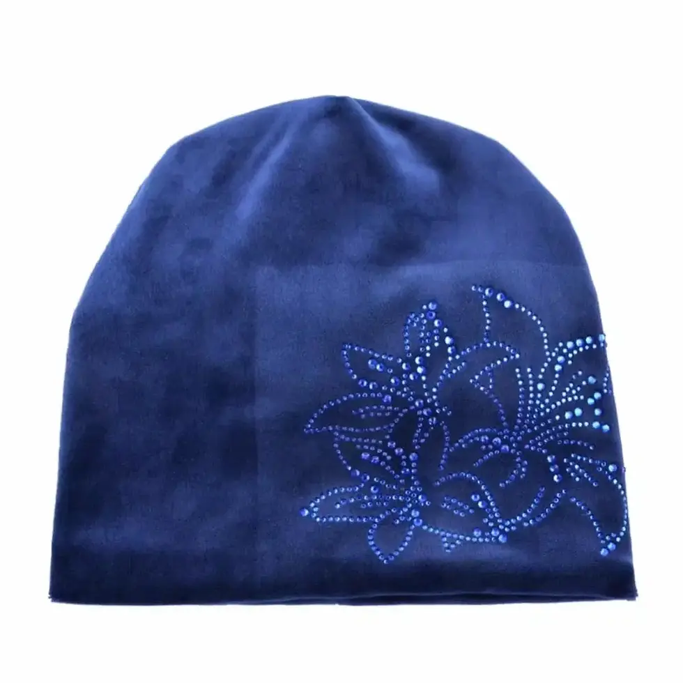 Thumbnail: Chemo Headwear Beanie Hat Sparkly and Soft