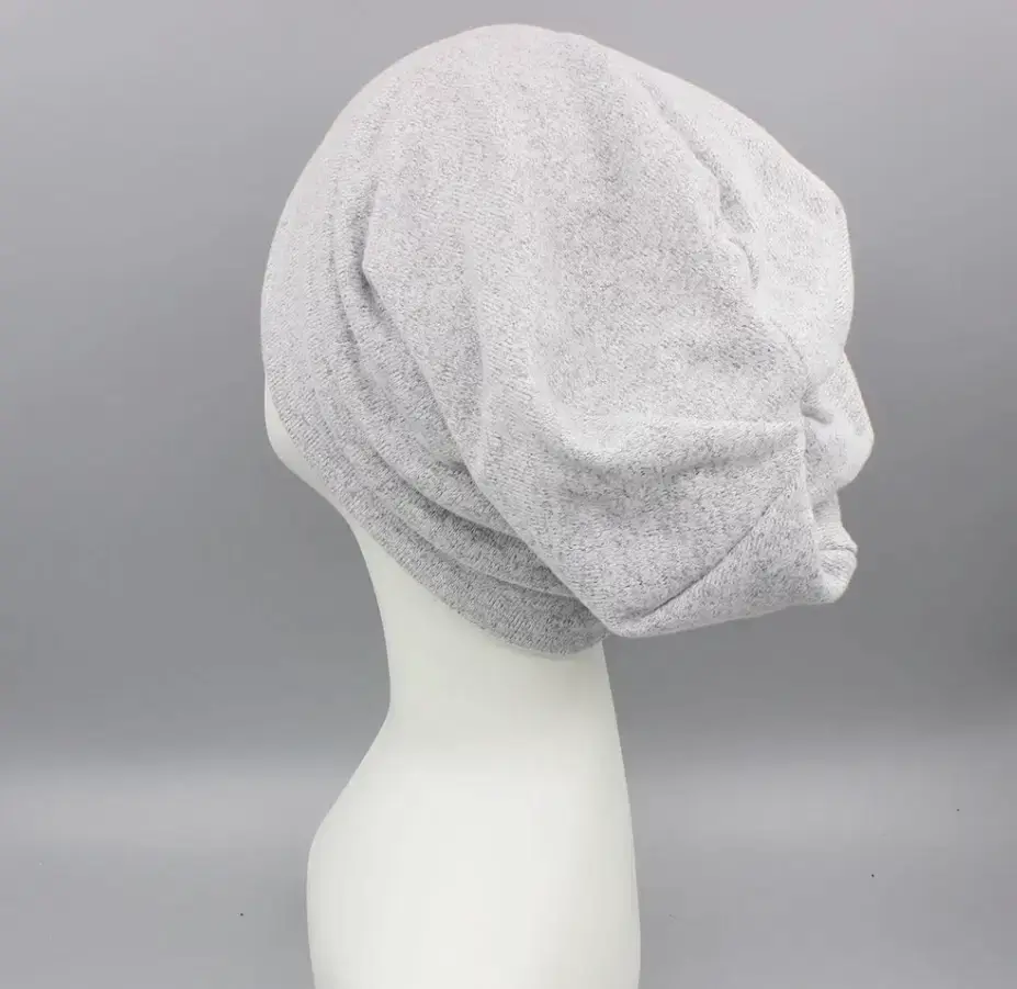 Thumbnail: Chemo Beanie Hat Headwear Cap Warm Fleece Lined