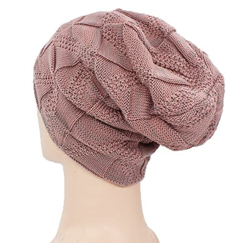 Thumbnail: Chemo Headwear Winter Warm Wooly Beanie Hat Faux Fur Soft Turban Cap Alopecia
