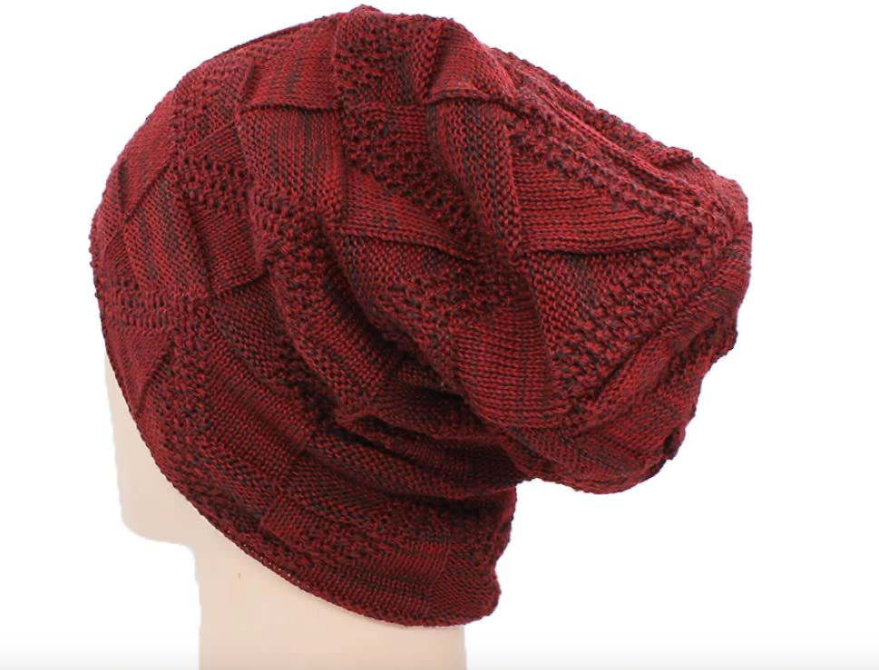 Thumbnail: Chemo Headwear Winter Warm Wooly Beanie Hat Faux Fur Soft Turban Cap Alopecia