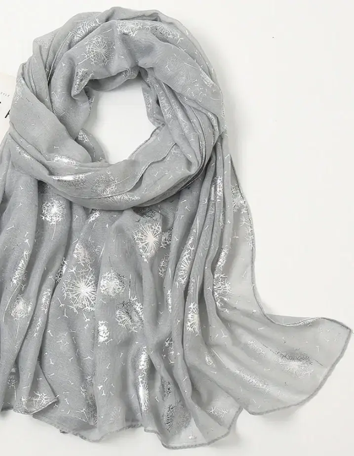 Thumbnail: Neck Scarf Silk Skull Hand Tie Neck Scarves - 175cm