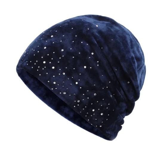 Thumbnail: Chemo Headwear Beanie Hat Sparkly - Pre Tied Bandana Headwrap Scarf Closed Top