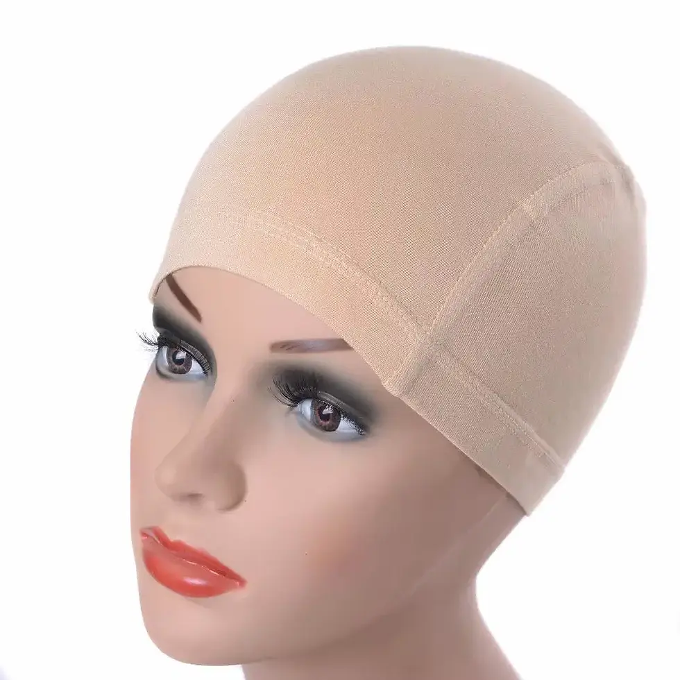 Thumbnail: Chemo Headwear Bamboo Wig Scalp Liner Alopecia
