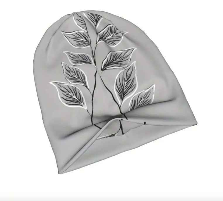 Thumbnail: Chemo Headwear Beanie Hat - Pre Tied Bandana Scarf Closed Top Cap Flower (UK