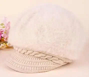 Thumbnail: Fur Fluffy Beret Hat
