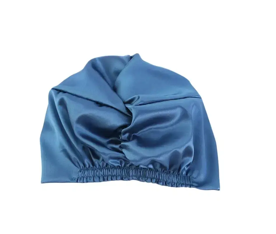 Thumbnail: Satin Chemo Headwear Beanie Sleep Cap Turban Bonnet