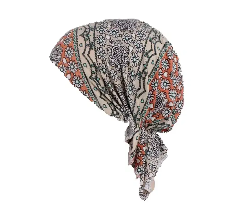 Thumbnail: Chemo Headwear Headscarf Turban Wraps
