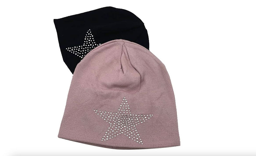 Thumbnail: Chemo Beanie Hat for Kids Petite Soft Knitted Cap Hat Turban Headwrap Scarf