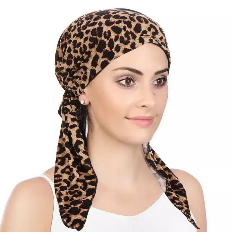Thumbnail: Pre Tied Headscarf Chemo Headwear