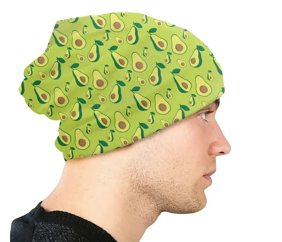 Thumbnail: Chemo Headwear Beanie Hat Avocado